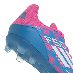 ADI JR F50 LEAGUE FG SOLAR BLUE/SOLAR PINK