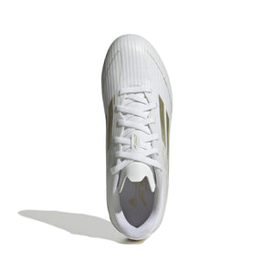 ADI JR F50 LEAGUE FG WHITE/GOLD