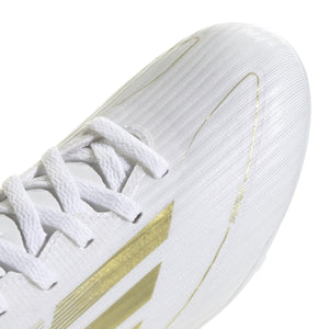 ADI JR F50 LEAGUE FG WHITE/GOLD