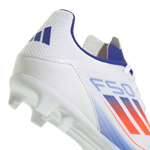 ADI JR F50 LEAGUE FG WHITE/SOLAR RED/LUCID BLUE