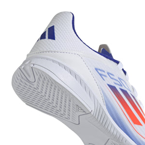 ADI JR F50 LEAGUE IC WHITE/SOLAR RED/LUCID BLUE