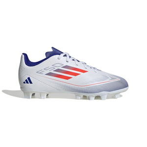 ADI JR F50 CLUB FG WHITE/SOLAR RED/LUCID BLUE