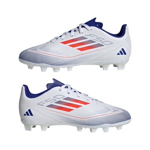 ADI JR F50 CLUB FG WHITE/SOLAR RED/LUCID BLUE