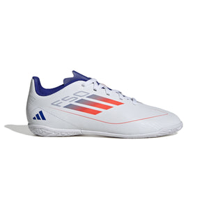 ADI JR F50 CLUB IC WHITE/SOLAR RED/LUCID BLUE