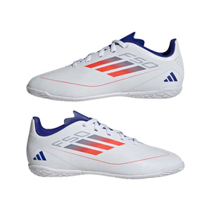 ADI JR F50 CLUB IC WHITE/SOLAR RED/LUCID BLUE