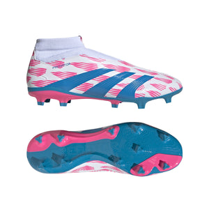 ADI PREDATOR LEAGUE LL FG WHITE/SOLAR BLUE/SOLAR PINK