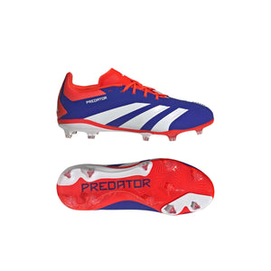 ADI JR PREDATOR ELITE FG BLUE/LUCID RED/WHITE