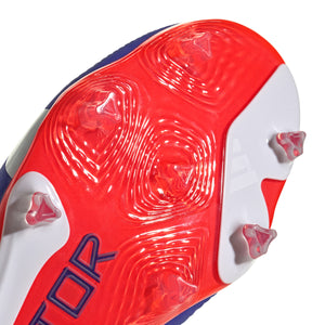 ADI JR PREDATOR ELITE FG BLUE/LUCID RED/WHITE