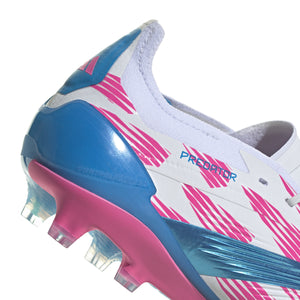 ADI PREDATOR ELITE FG WHITE/SOLAR BLUE/SOLAR PINK