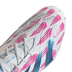 ADI PREDATOR ELITE FG WHITE/SOLAR BLUE/SOLAR PINK