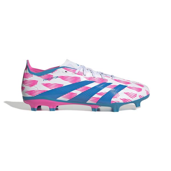 ADI PREDATOR LEAGUE FG WHITE/SOLAR BLUE/SOLAR PINK