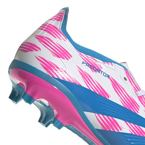 ADI PREDATOR LEAGUE FG WHITE/SOLAR BLUE/SOLAR PINK