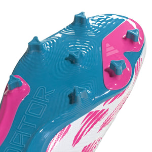 ADI PREDATOR LEAGUE FG WHITE/SOLAR BLUE/SOLAR PINK