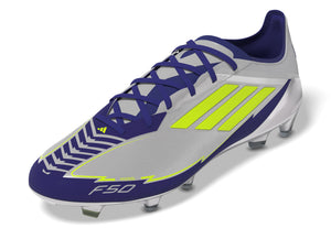 ADI F50 ELITE MESSI FG SILVER/LUCID BLUE/YELLOW