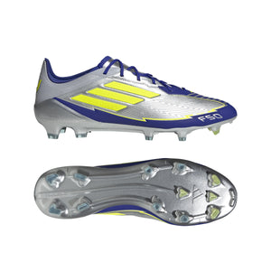 ADI F50 ELITE MESSI FG SILVER/LUCID BLUE/YELLOW