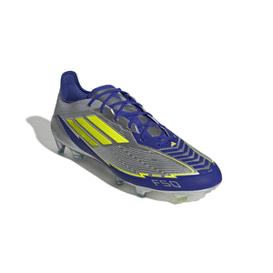 ADI F50 ELITE MESSI FG SILVER/LUCID BLUE/YELLOW