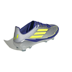 ADI F50 ELITE MESSI FG SILVER/LUCID BLUE/YELLOW