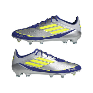 ADI F50 ELITE MESSI FG SILVER/LUCID BLUE/YELLOW