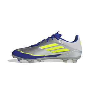 ADI F50 LEAGUE MESSI FG SILVER/LUCID BLUE/YELLOW