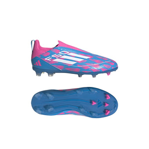 ADI JR F50 LEAGUE FG LL SOLAR BLUE/SOLAR PINK