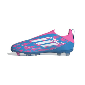 ADI JR F50 LEAGUE FG LL SOLAR BLUE/SOLAR PINK