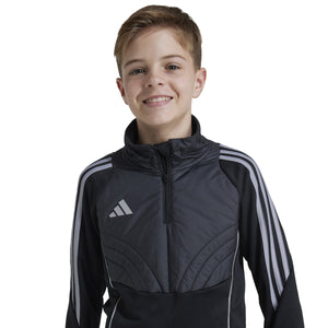 ADI JR TIRO24 WINTER TOP BLACK/LIGHT ONIX