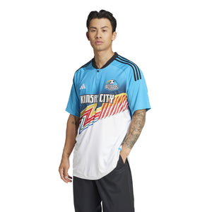 ADI KANSAS CITY WIZARDS 24-25 THIRD JERSEY WHITE/CYAN