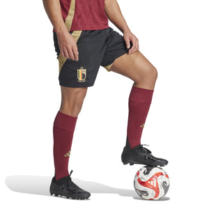 ADI BELGIË EURO24 HOME SHORT BLACK/GOLD