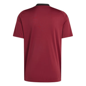 ADI BELGIE EURO24 FAN SHIRT BURGUNDY/GOLD