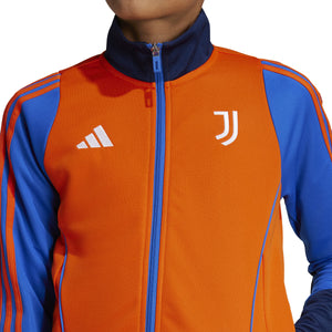 ADI JR JUVE 24-25 TRACKSUIT TEAM ORANGE