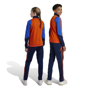 ADI JR JUVE 24-25 TRACKSUIT TEAM ORANGE