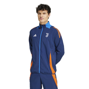 ADI JUVE 24-25 PRESENTATION JACKET TEAM NAVY BLUE