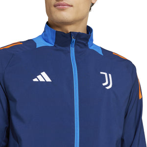 ADI JUVE 24-25 PRESENTATION JACKET TEAM NAVY BLUE