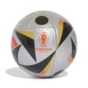 ADI EURO2024 FUSSBALLLIEBE FINAL BALL PRO SILVER/BLACK/GOLD