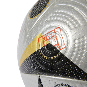 ADI EURO2024 FUSSBALLLIEBE FINAL BALL PRO SILVER/BLACK/GOLD