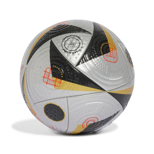 ADI EURO2024 FUSSBALLLIEBE FINAL BALL PRO SILVER/BLACK/GOLD