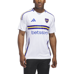 ADI BOCA JUNIORS 24-25 AWAY JERSEY WHITE/LUCID BLUE/GOLD