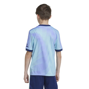 ADI JR ARSENAL 24-25 THIRD JERSEY CLEAR AQUA/FLASH PURPLE