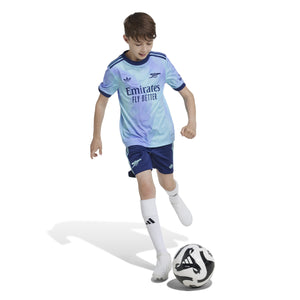 ADI JR ARSENAL 24-25 THIRD JERSEY CLEAR AQUA/FLASH PURPLE