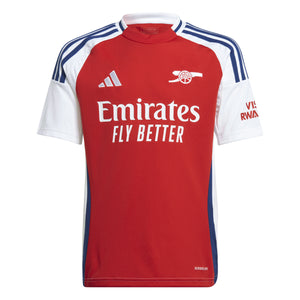 ADI JR ARSENAL 24-25 HOME JERSEY SCARLET RED/WHITE