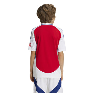 ADI JR ARSENAL 24-25 HOME JERSEY SCARLET RED/WHITE