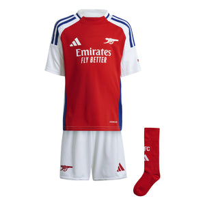 ADI JR ARSENAL 24-25 HOME MINIKIT SCARLET RED/WHITE