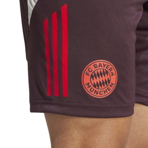 ADI BAYERN 24-25 TR SHORT MAROON/WHITE