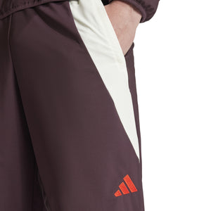 ADI BAYERN 24-25 PRESENTATION PANT MAROON/WHITE