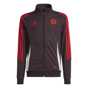 ADI JR BAYERN 24-25 TRACK SUIT MAROON/RED/WHITE