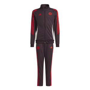 ADI JR BAYERN 24-25 TRACK SUIT MAROON/RED/WHITE