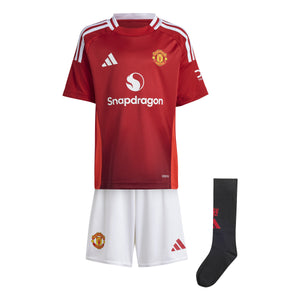 ADI MAN U 24-25 HOME MINIKIT MUFC RED/WHITE