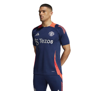 ADI MAN U 24-25 TR JERSEY NIGHT INDIGO/BRIGHT RED