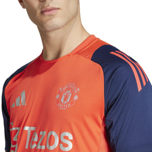 ADI MAN U 24-25 TR JERSEY BRIGHT RED/NIGHT INDIGO