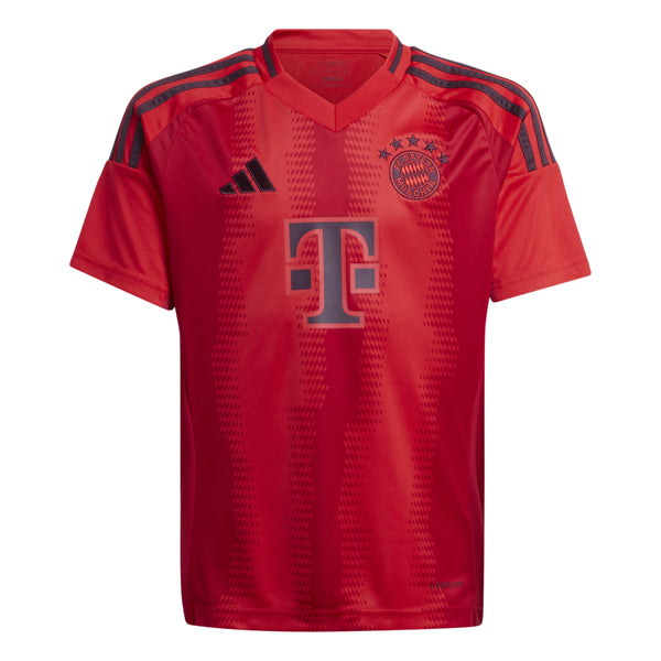 ADI JR BAYERN 24-25 HOME JERSEY RED/BLACK